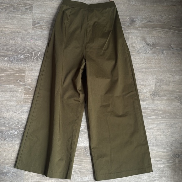 fame and partners wide leg pants 4 - Picture 4 of 9